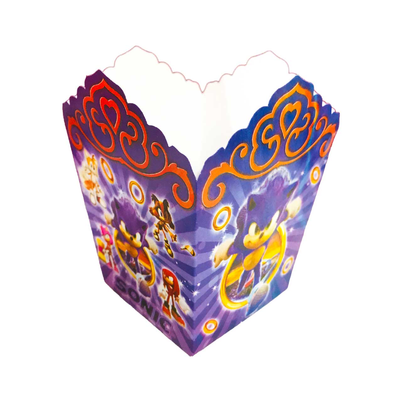 ظرف پاپ کورن مستر تم طرح سونیک|مسترتم|تم تولد ظرف پاپ کورن مستر تم طرح سونیک|مسترتم|تم تولد